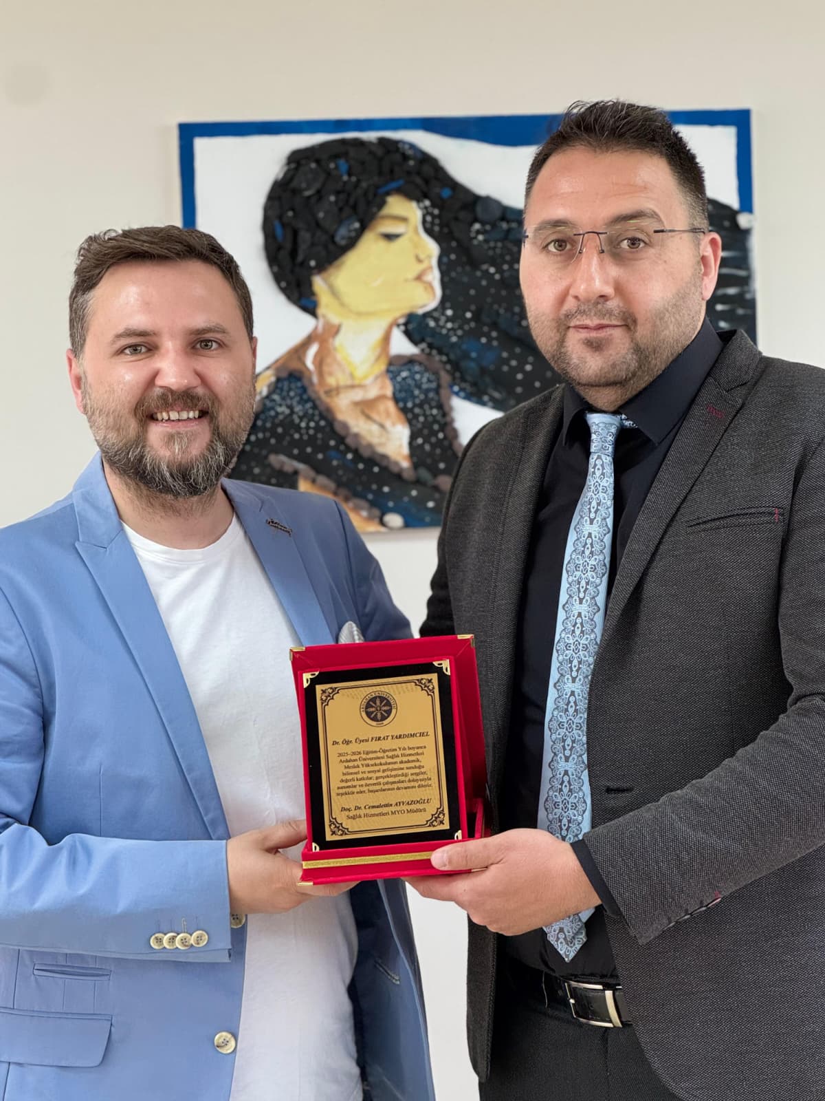 Sağlık Hizmetleri MYO’da Teşekkür Plaketi Takdimi - 2