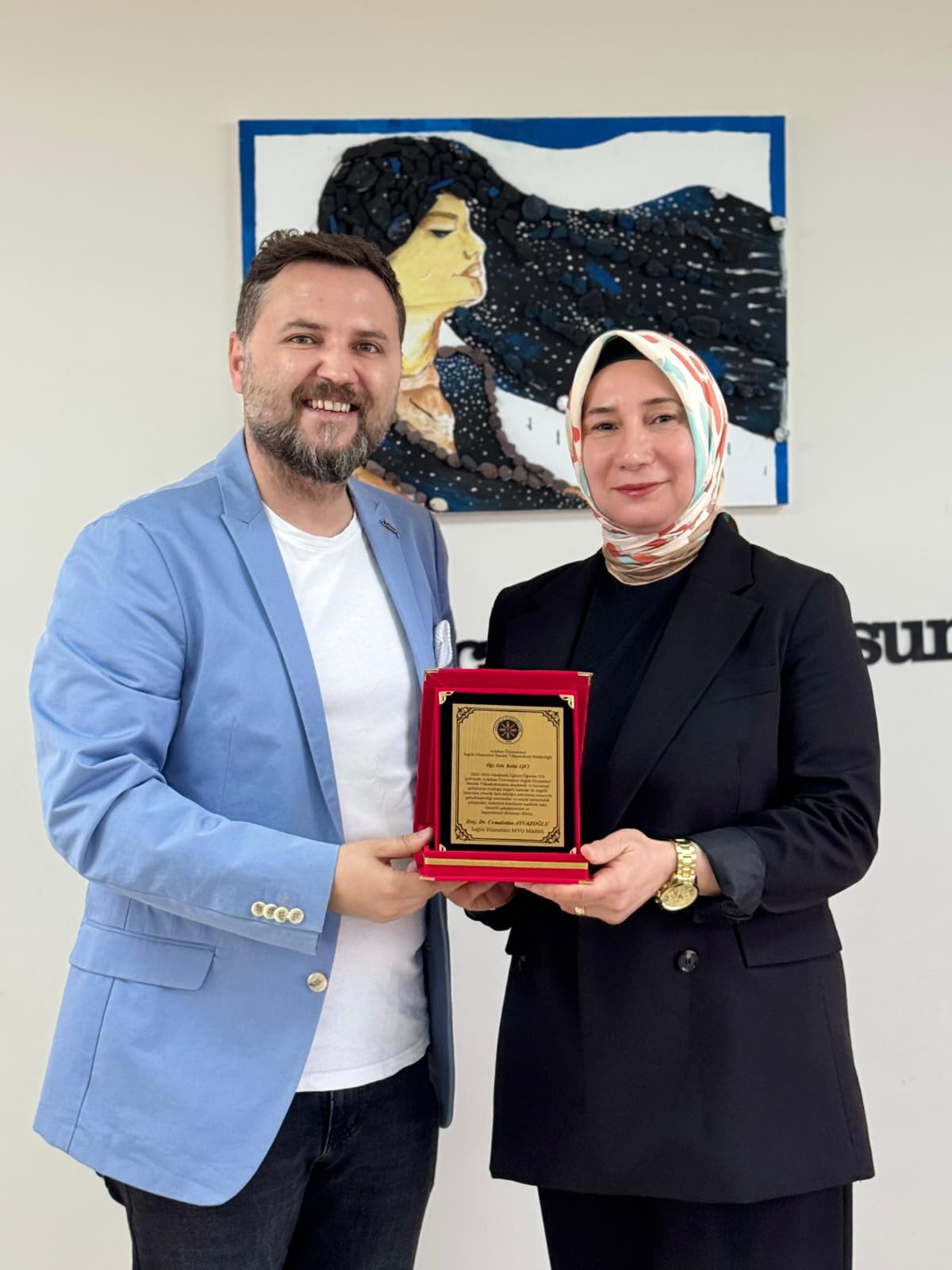 Sağlık Hizmetleri MYO’da Teşekkür Plaketi Takdimi - 4